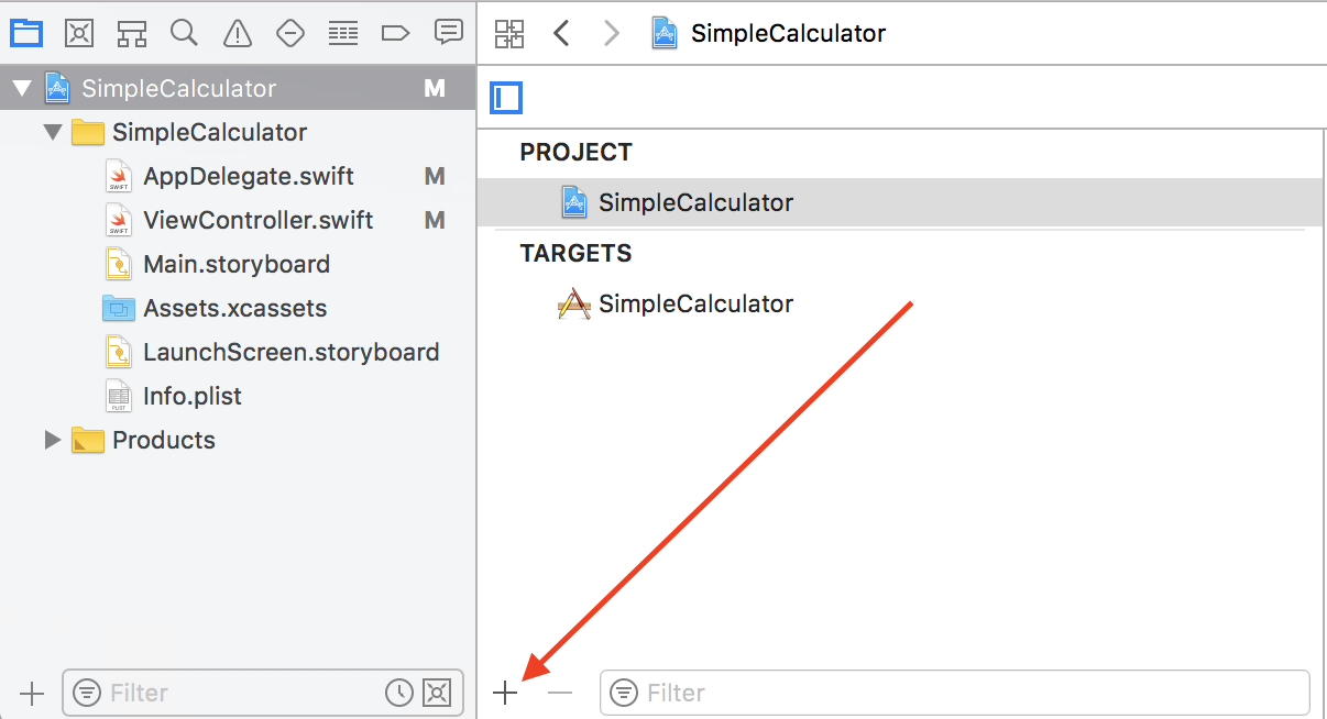 how to configure XCUITest